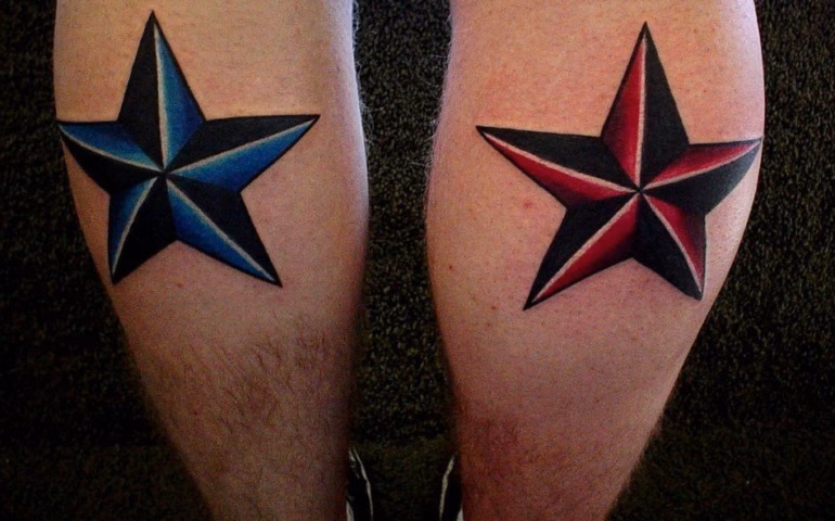 Significado de Tatuagem de Estrela Náutica