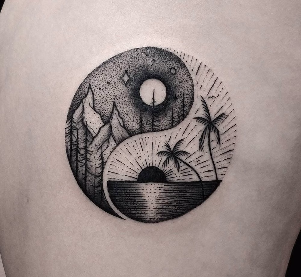 Significado de Tatuagem de Yin Yang