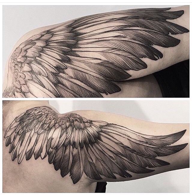 Bedeutung von Wings Tattoo