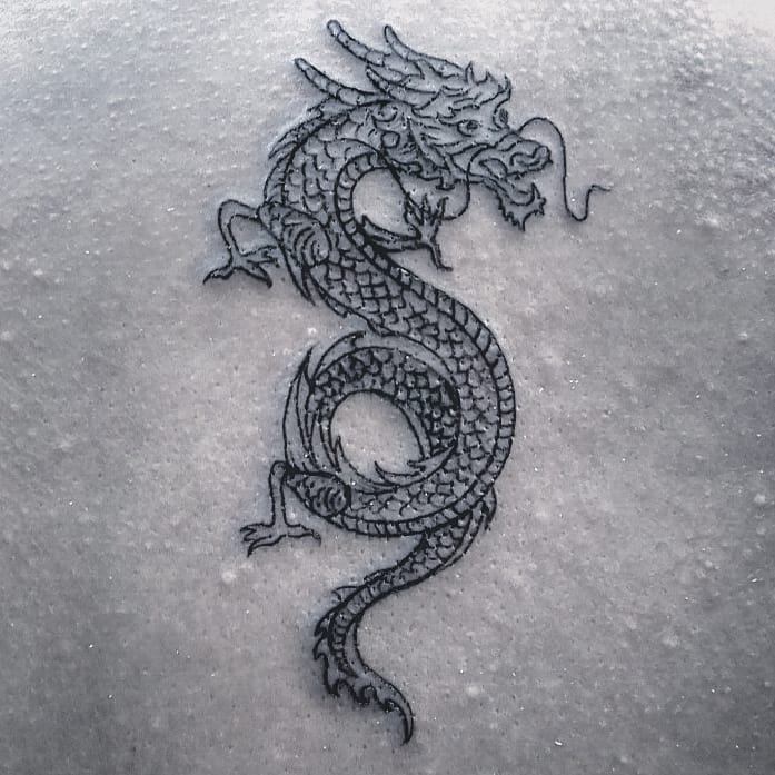 Drachen tattoo bedeutung