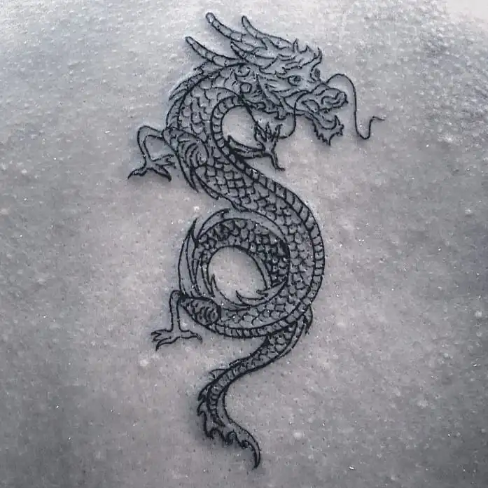 Keltischer drache tattoo bedeutung