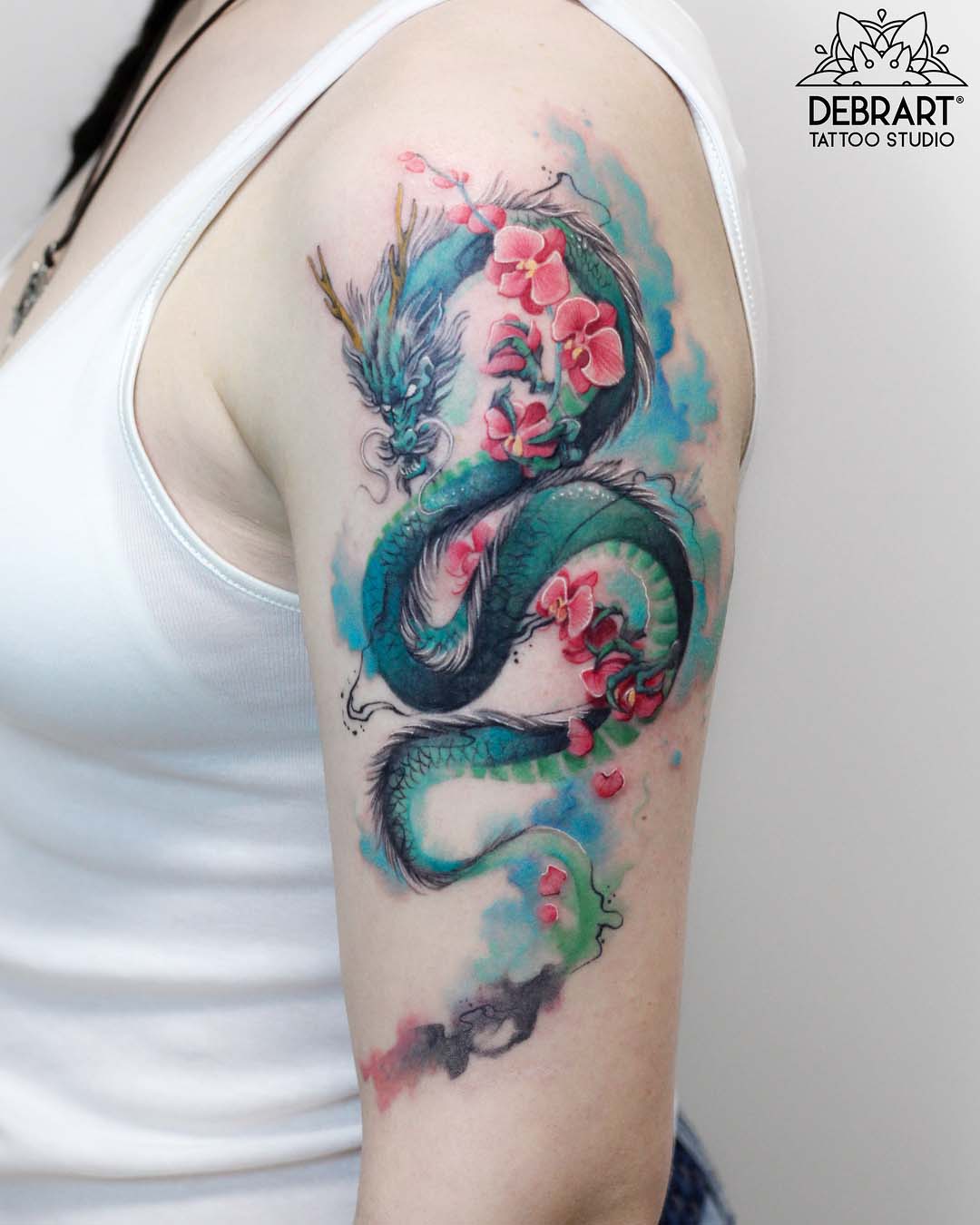 Bedeutung drachen tattoo Drachen Tattoo