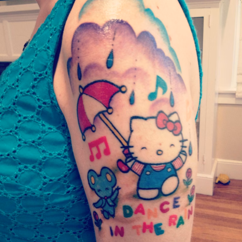 Tatuagens da Hello Kitty