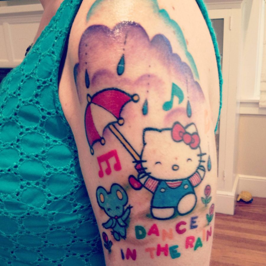 Tatuagem da Hello Kitty