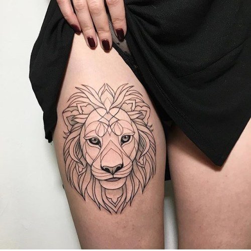 Le: Significado de los tatuajes de leones | Blendup Tattoos