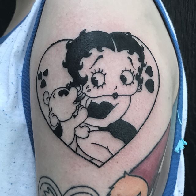 Significance of Betty Boop Tattoos - BlendUp Tattoos.