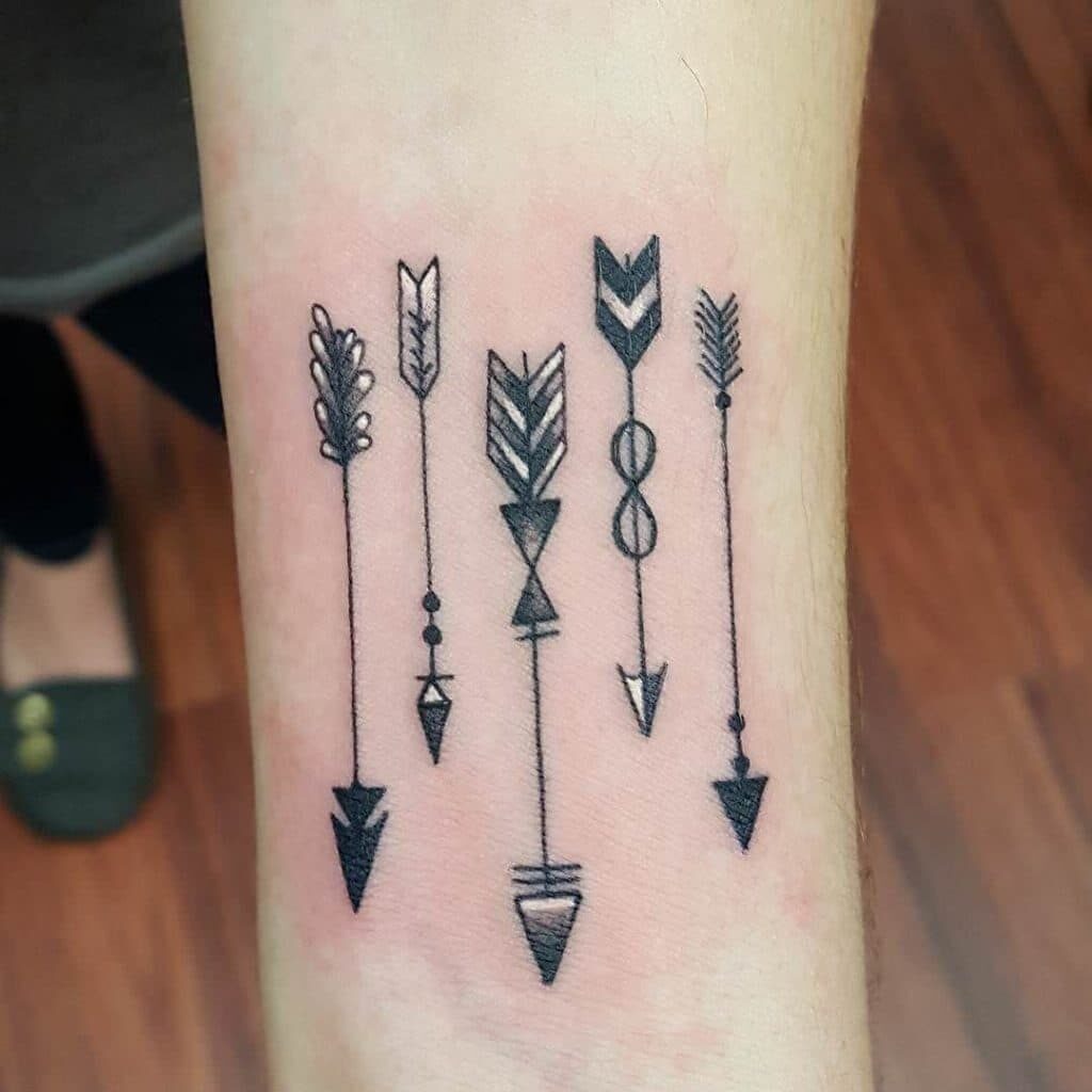 Meaning of the Arrow Tattoo | Tattoos | BlendUp