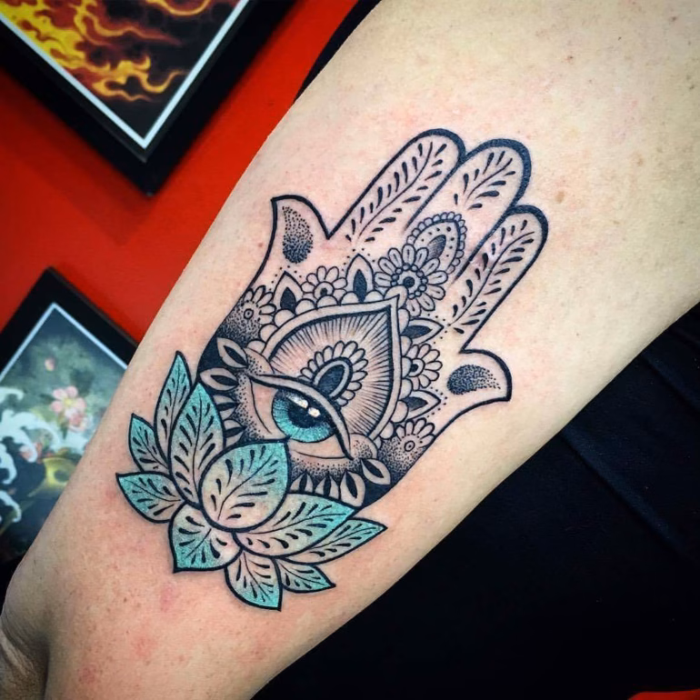 Significado de Tatuagens de Hamsa