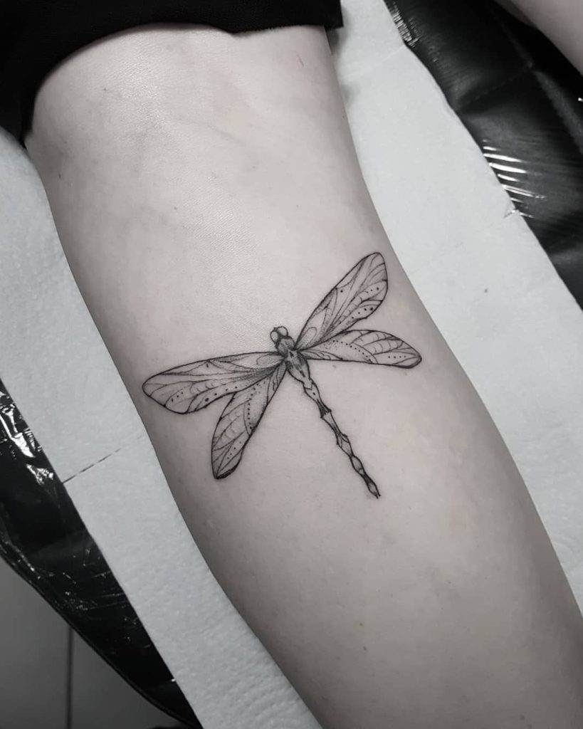 dragonfly tattoo  Happiness Blog  Catherine Greer