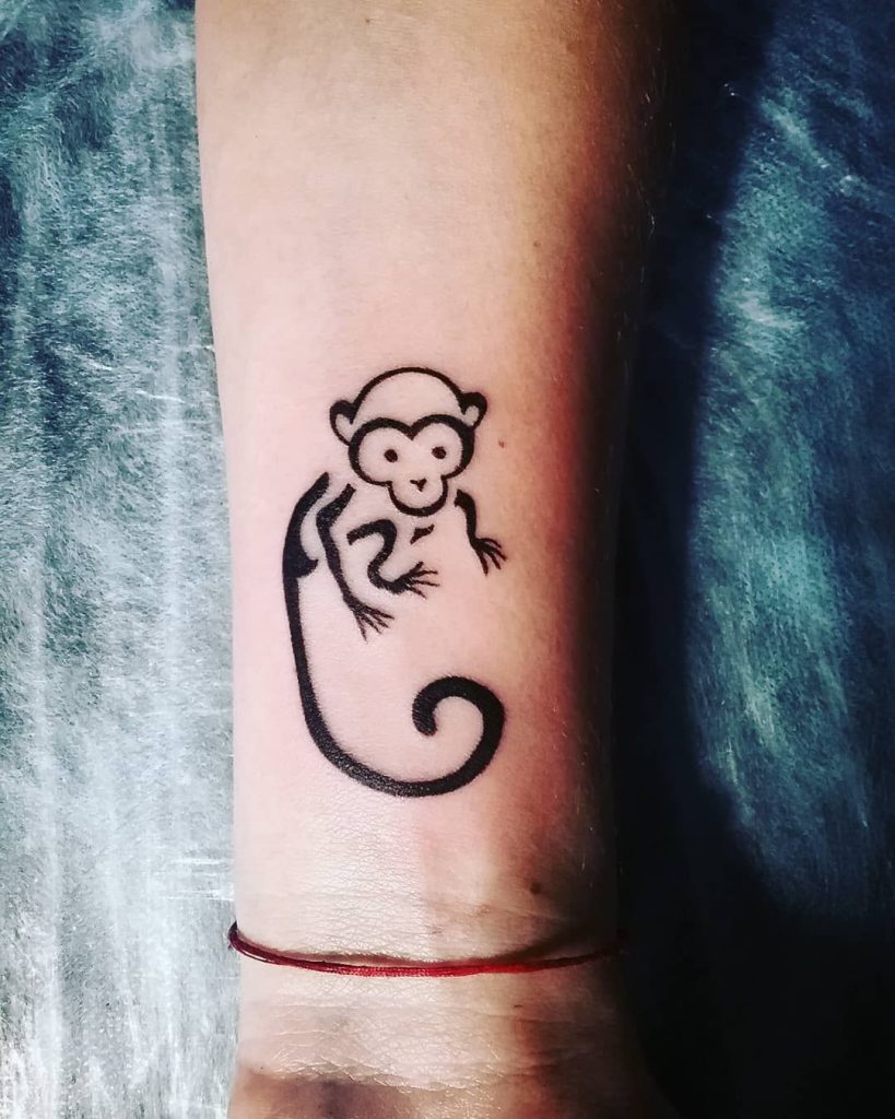 Meaning of Monkey tattoo | BlendUp