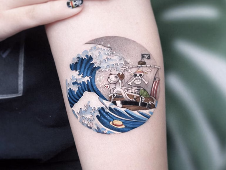 Significado de Tatuagem de Ondas