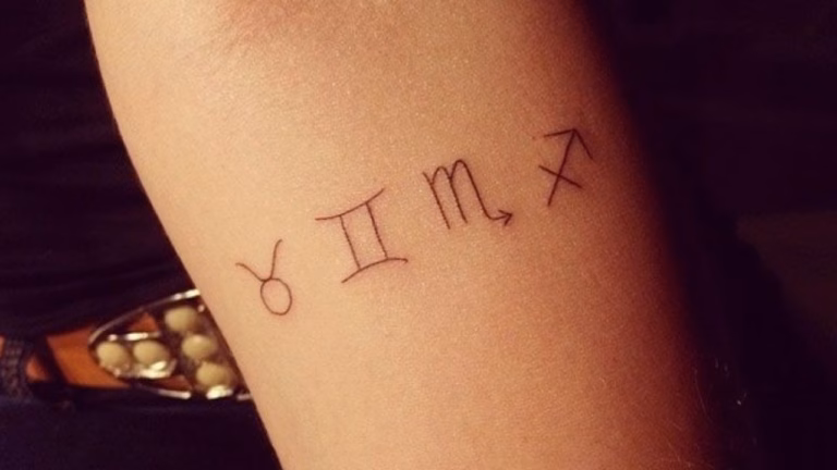 Significado de Tatuagens de Signos do Zodíaco