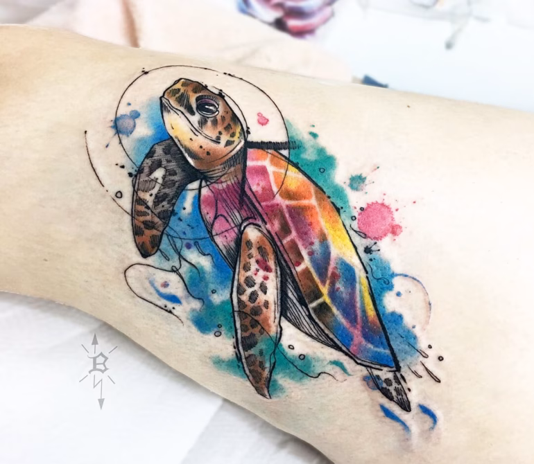 Significado de Tatuagem de Tartaruga