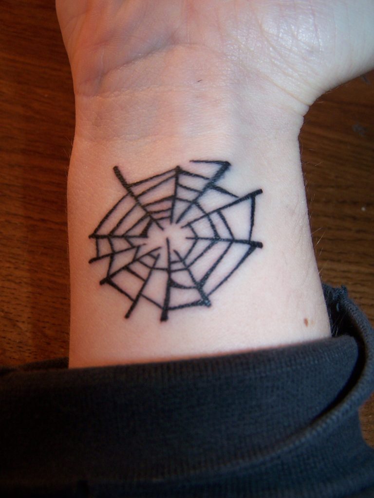 Teia de Aranha-significados de tatuagens #teiadearanha #amuletos #tatt