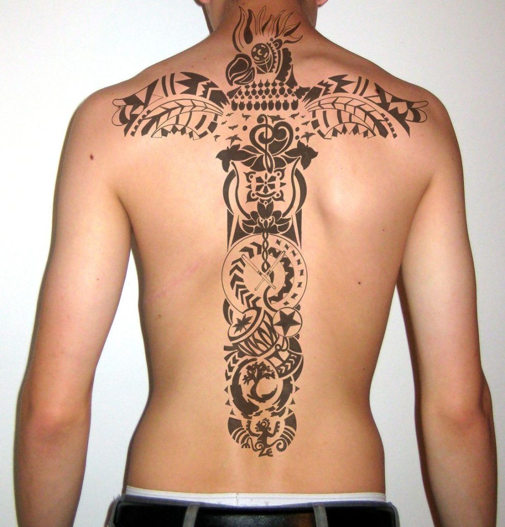 70 Totem Pole Tattoo Designs For Men  Carved Creation Ink