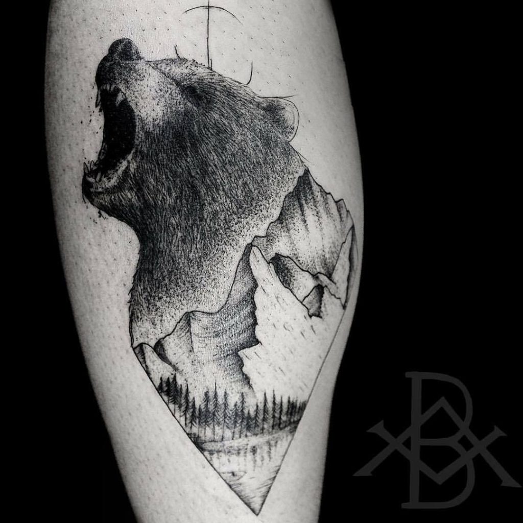 Meaning of Bear Tattoos | BlendUp