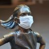 Fearless Girl Statue vor der New York Stock Exchance