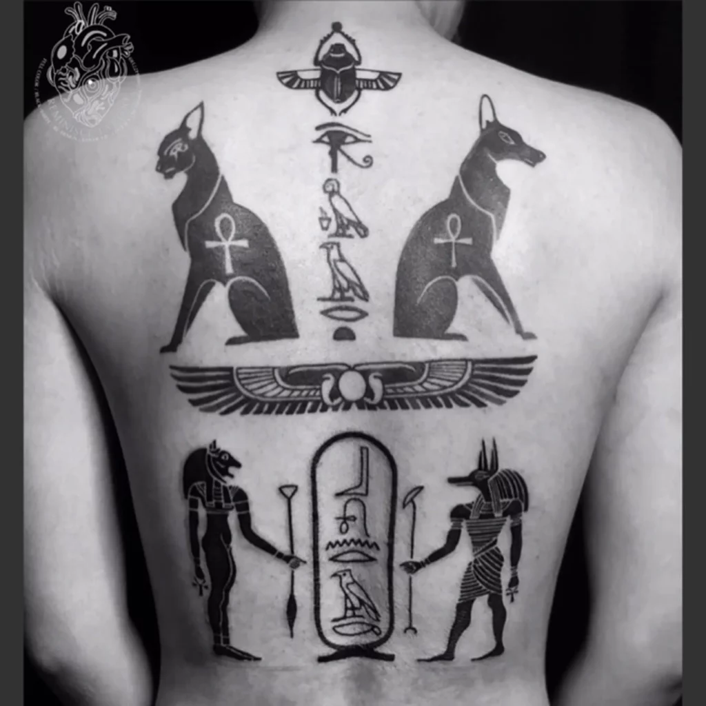 Egyptian Goddess Bastet tattoo from recently egyptian bastet egypt   TikTok