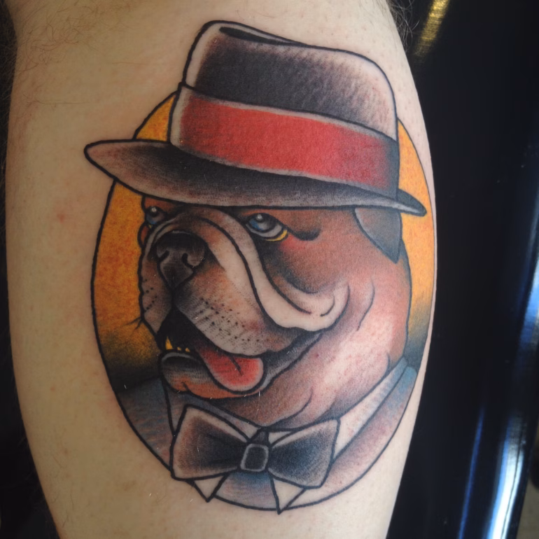 Significado de Tatuagens de Bulldog