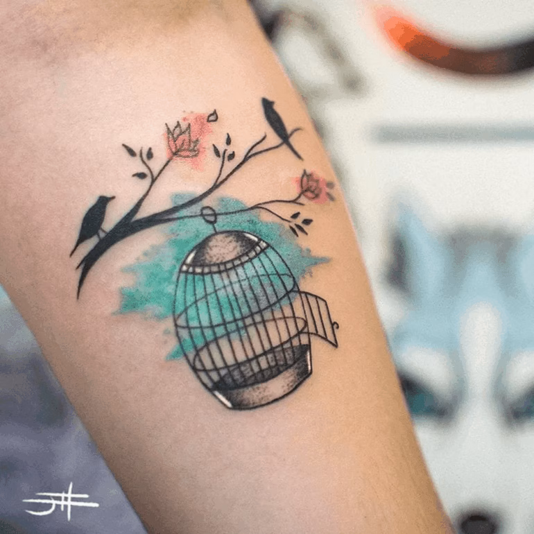 Significado de Tatuagens de Gaiola