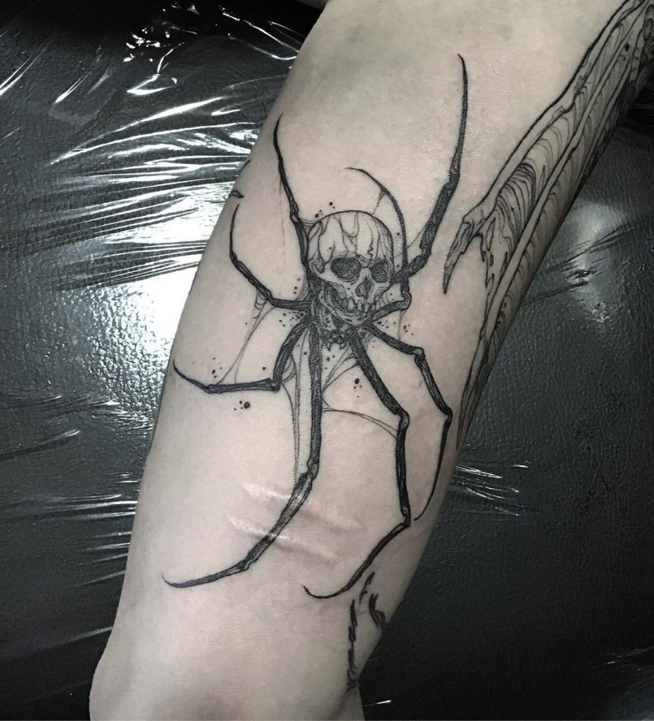 Significado de Spider Tattoo | BlendUp