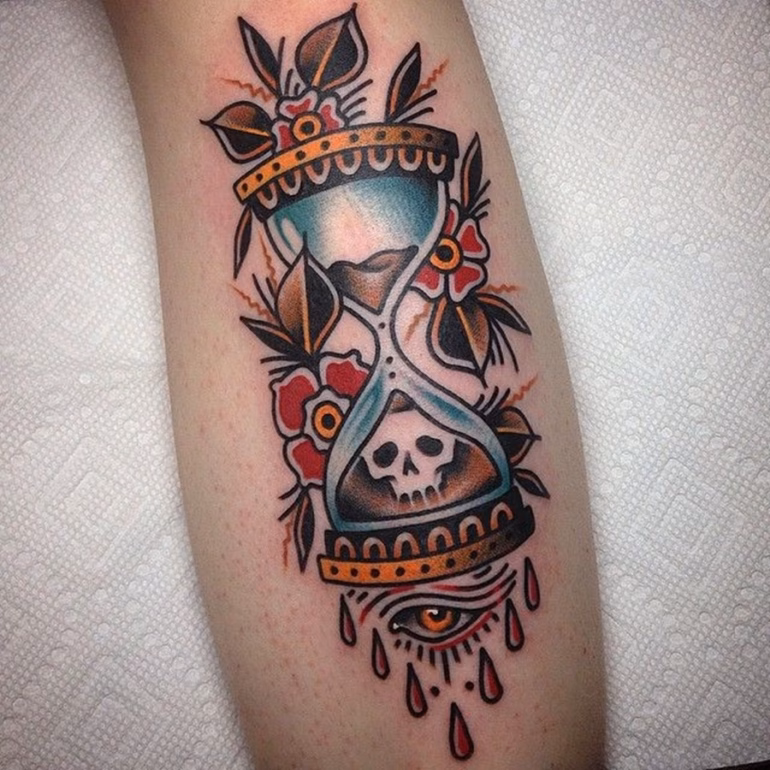 Significado tatuagem de ampulheta