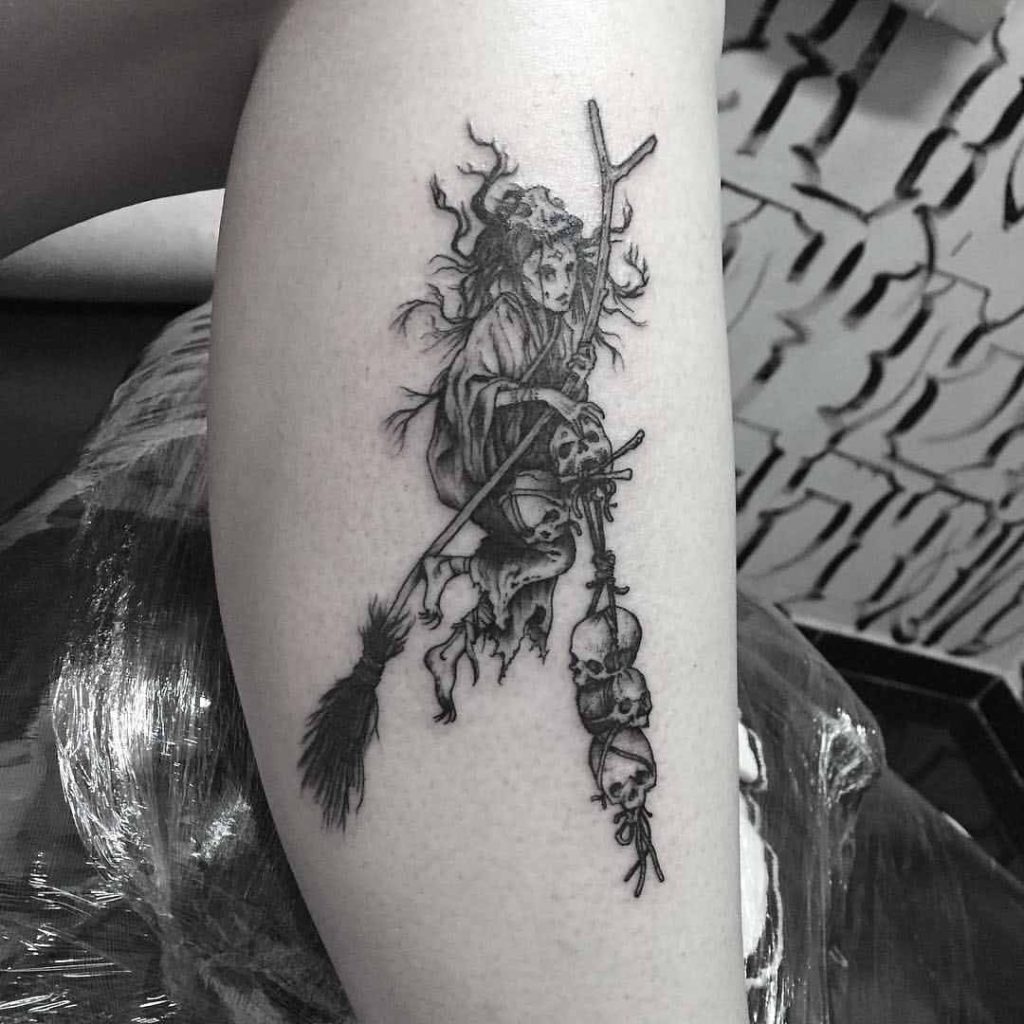 The Wicked Witch of The West  Your Flesh Tattoo