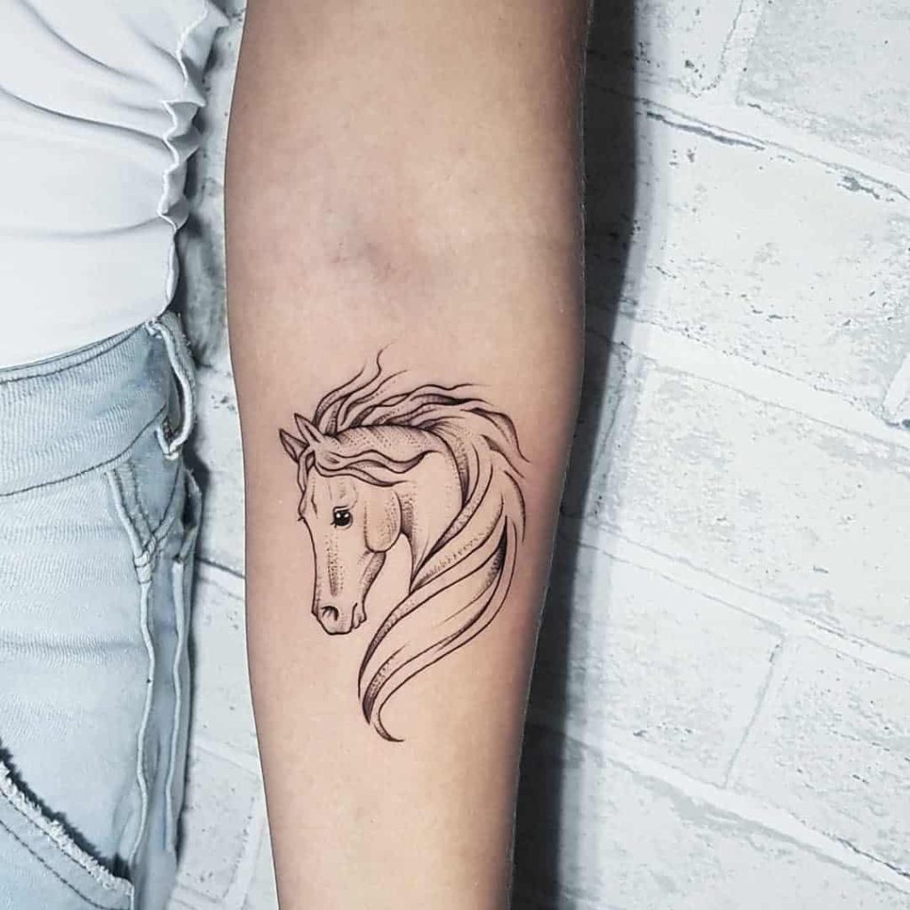 Significado das tatuagens de cavalo