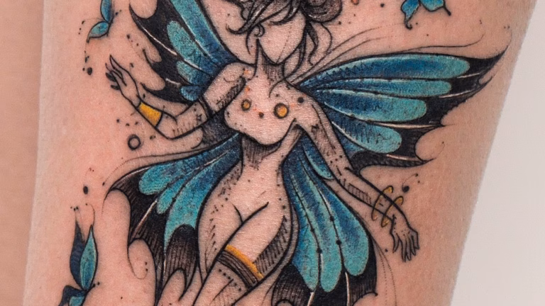 Significado de Tatuagens de Fada
