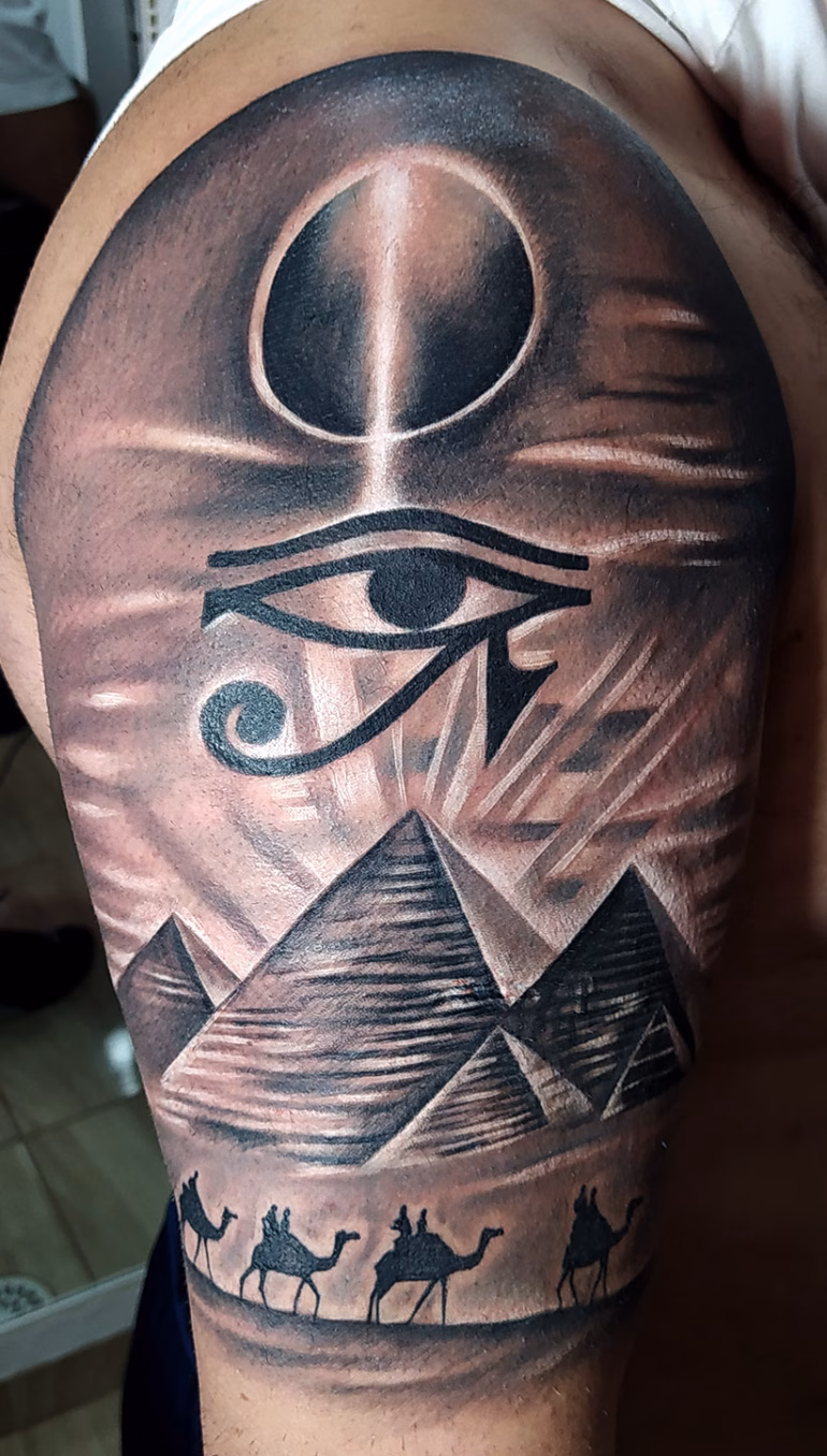 Significado Tatuagem de olho de Hórus