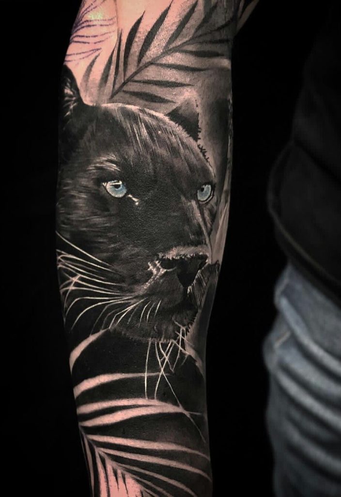 Wildlife Sleeve by Larry Brogan  Tattoos