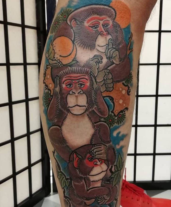 Rob Mopar  Sacred Monkey Tattoo