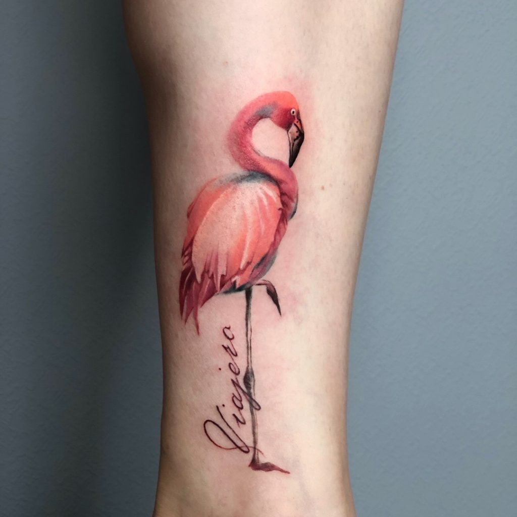 31 Attractive Flamingo Tattoo Design Inspirations For Dreamers  Psycho Tats