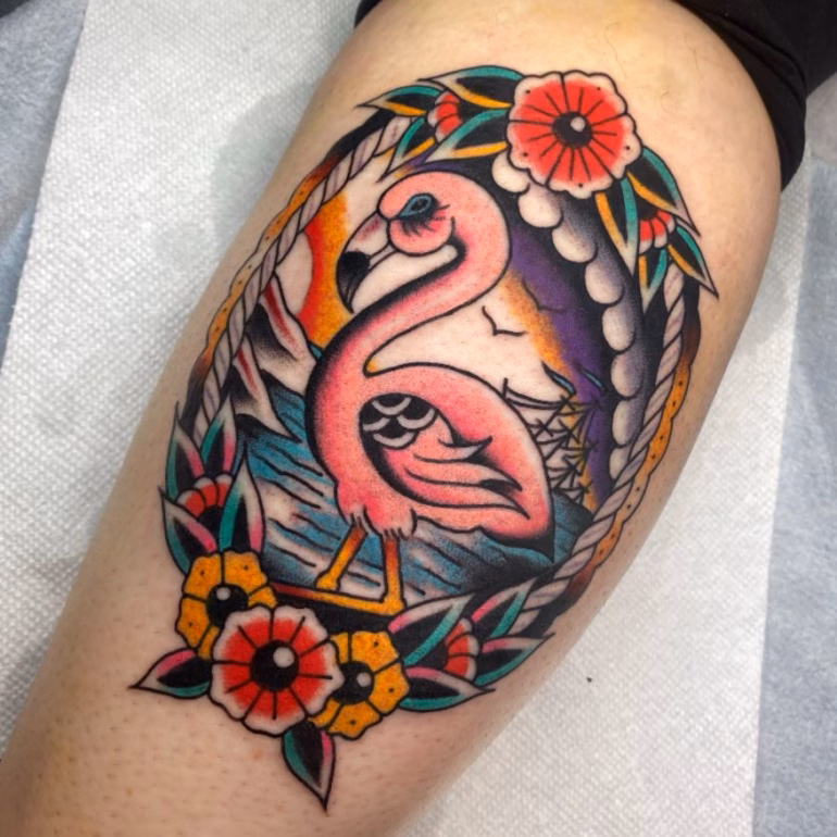 Significado de Tatuagens de Flamingo
