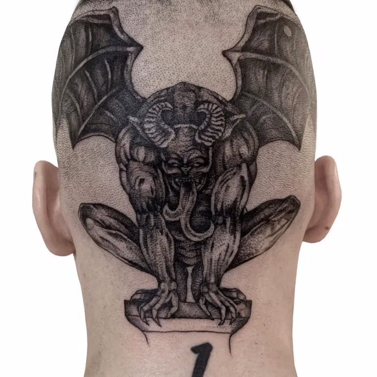 Significado de Tatuagens de Gárgulas