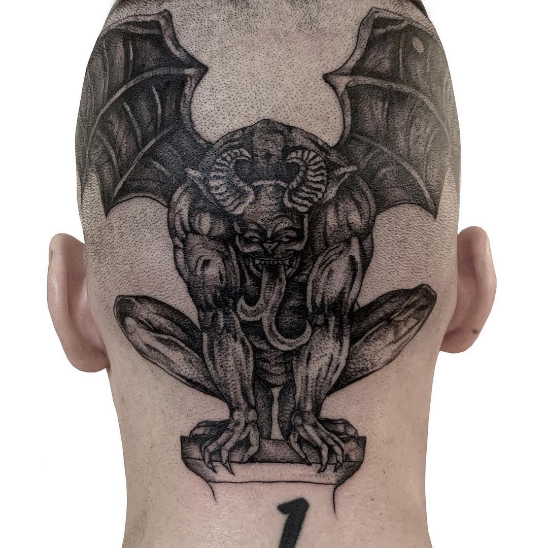 51 Ultimate Gargoyle Tattoo Design  Styles  PICSMINE
