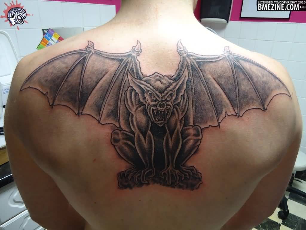 evil gargoyle tattoos