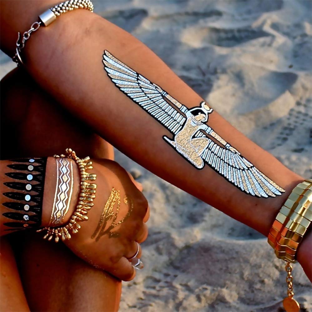 Isis Goddess Arm Tattoo  TATTOOGOTO