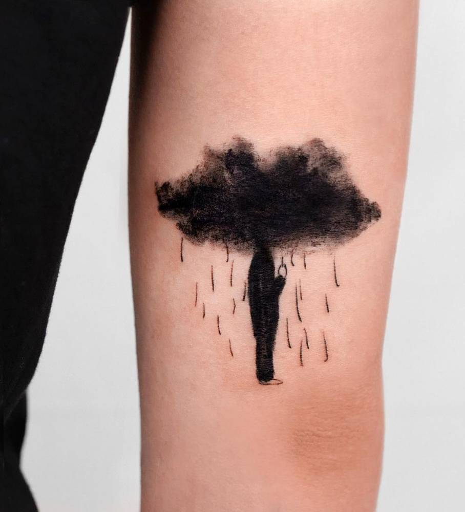Significado de Tatuagens de Nuvens