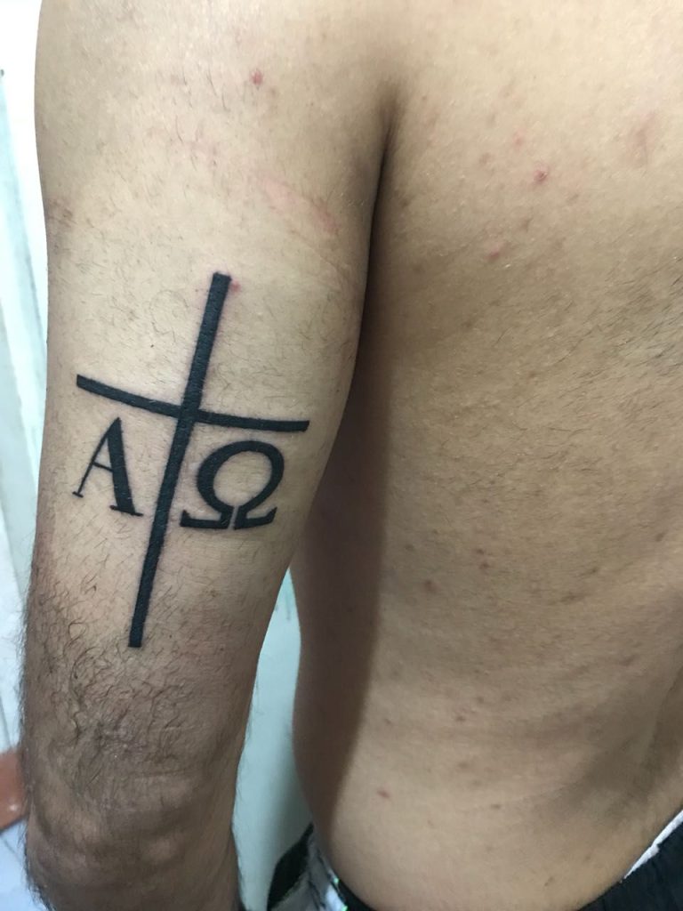 alpha omega tattoo