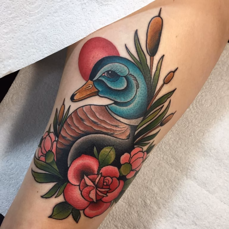 Significado de Tatuagens de Pato