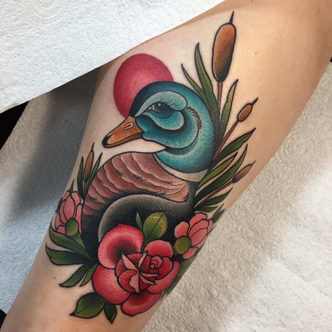Tattoo of Ducks