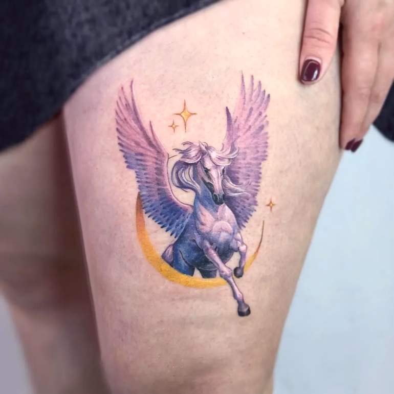 Significado de Tatuagem de Pégaso