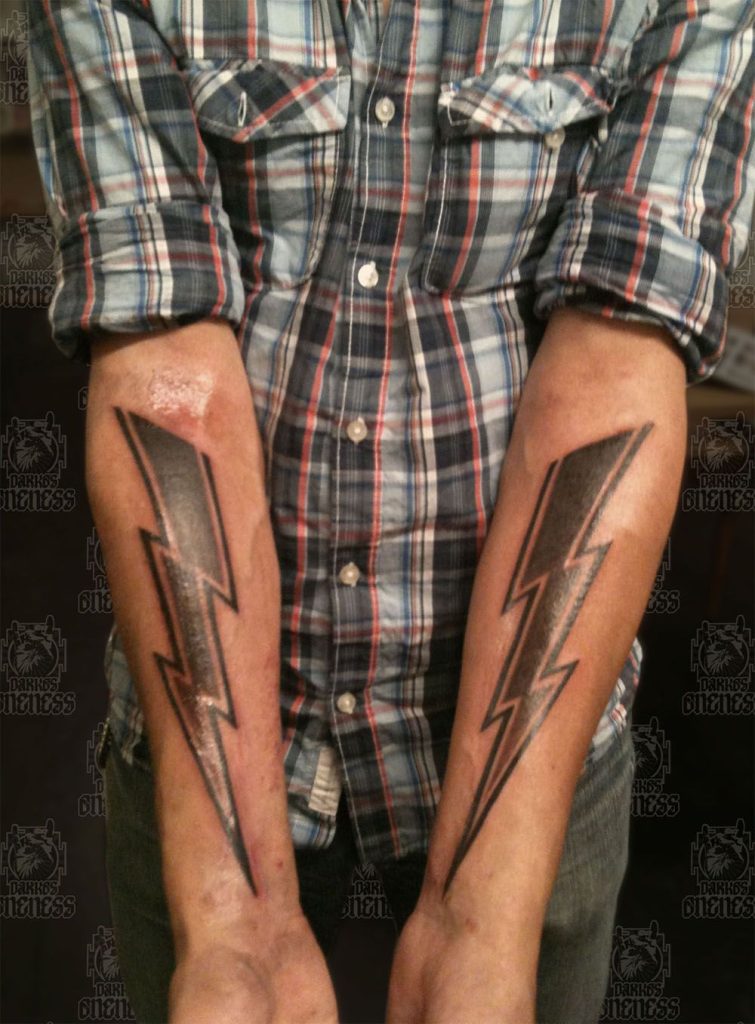 27 Concepts of Lightning Bolt Tattoos  Tattoo Twist