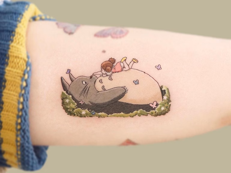 Significado de Tatuagens de Totoro