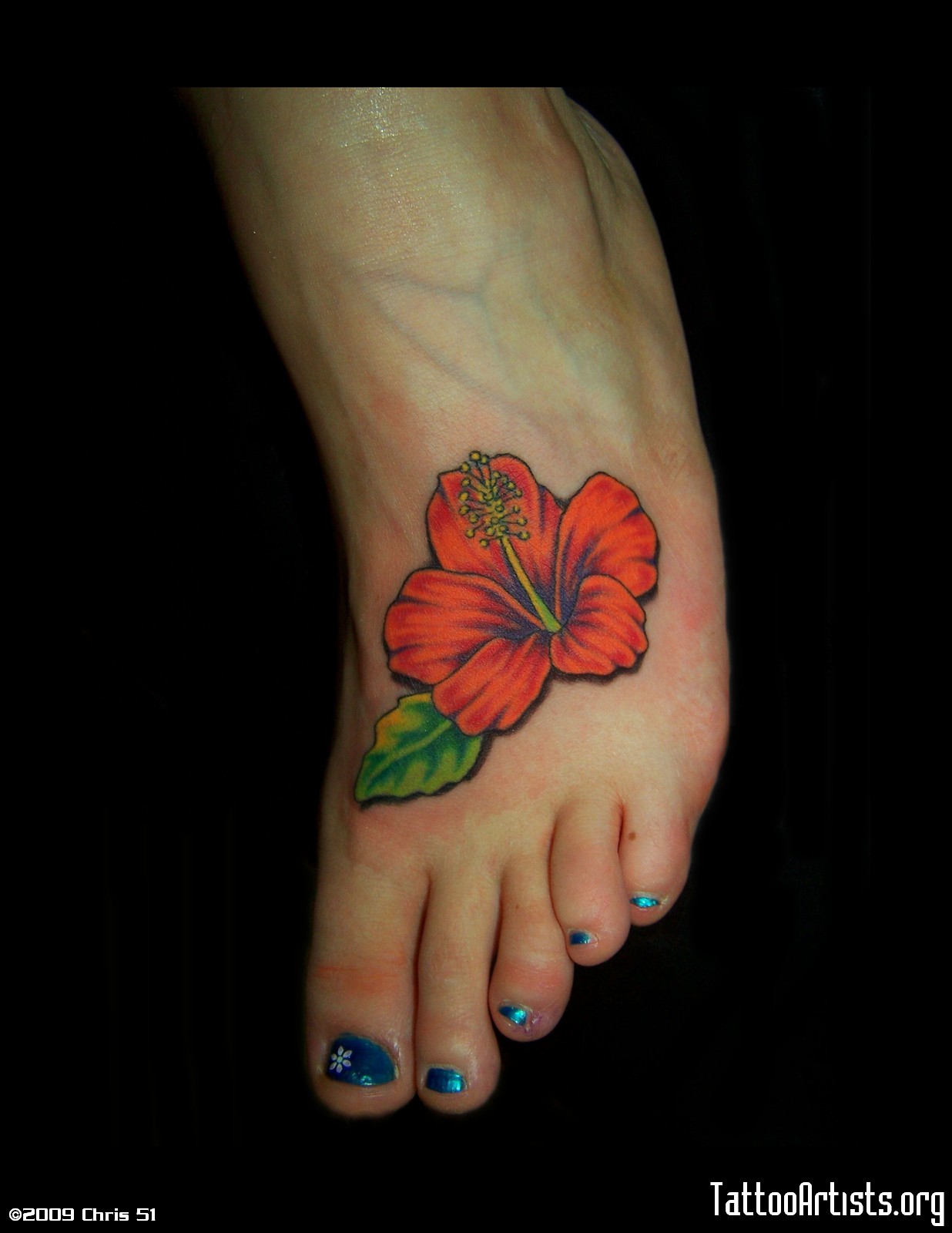 Beautiful Hibiscus tatuaje On Foot Ccb Bdfd Ec Ba  tatuaje Imágenes   stavros26  Imágenes españoles imágenes