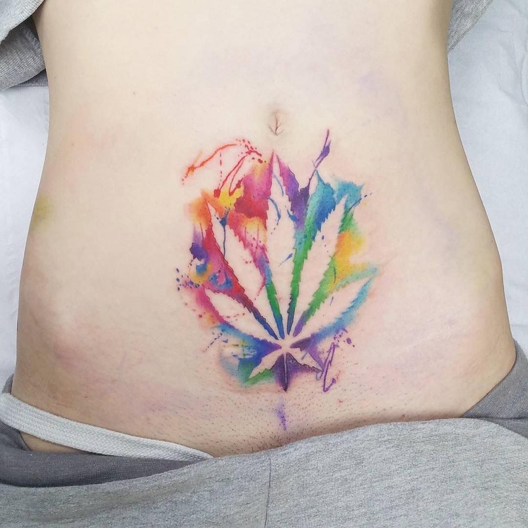 16 Stoned Weed Tattoos  Tattoodo