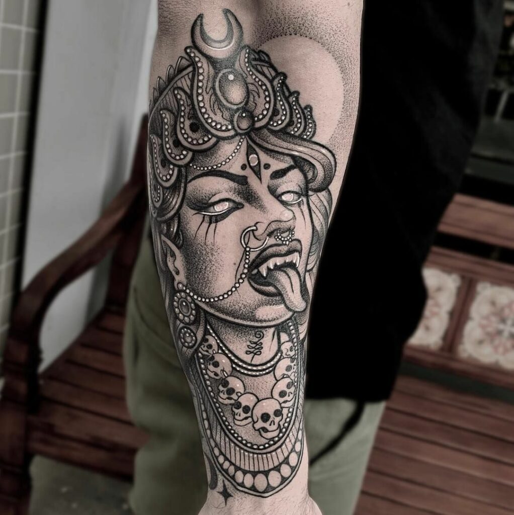hindu tattoo ideas goddess｜TikTok Search