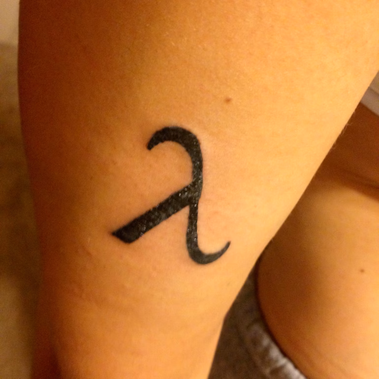 Significado de Tatuagens de Lambda