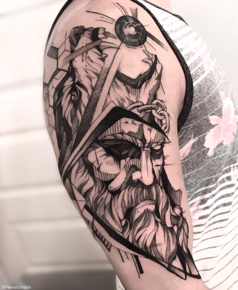 Significado tatuagens de Odin